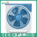 12 Inches Blue best quality Box Fan Recycle PP Material with CE Approval